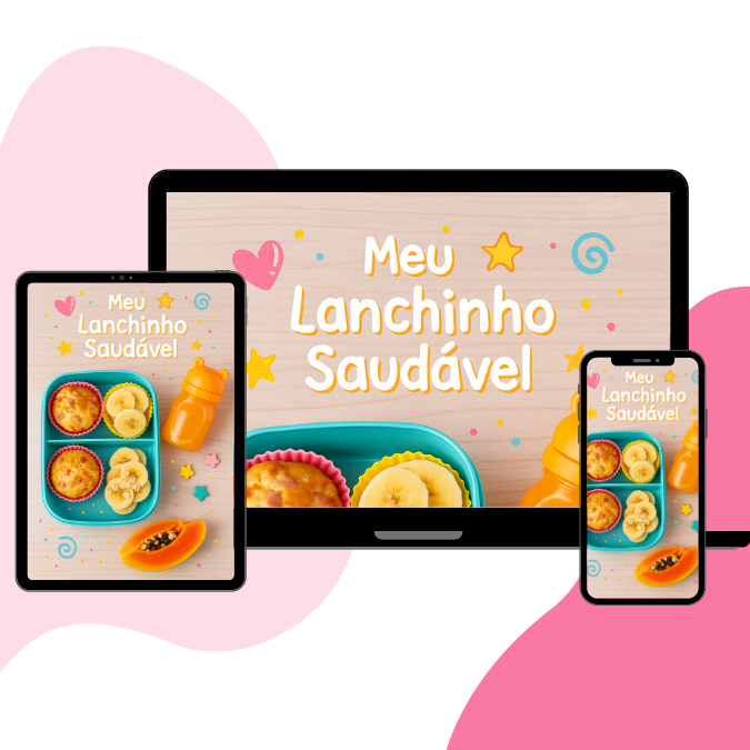 Capa do e-book Meu Lanchinho Saudável