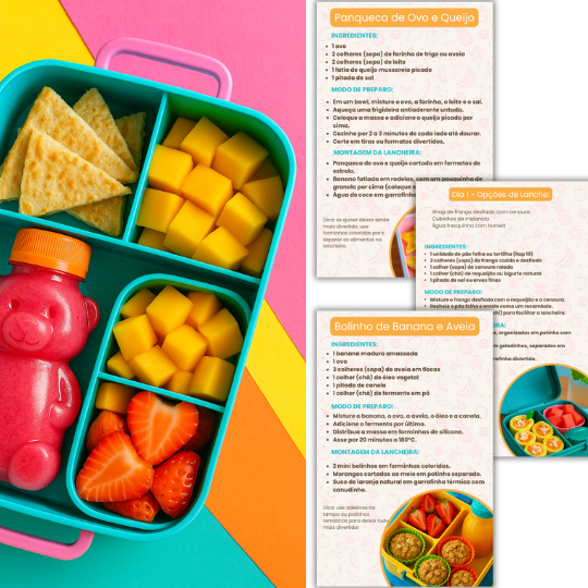 Receitas para lancheira